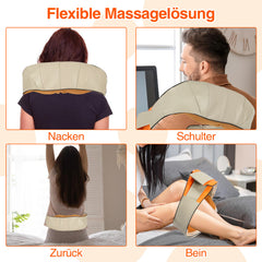 SWANEW Nackenmassagegerät, Shiatsu Massagegerät Mit Wärmefunktion,  Schultermassage Nacken
