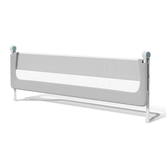 SWANEW Bettschutzgitter Kinderbett – höhenverstellbarer Rausfallschutz für Boxspringbett & Elternbett, 72–86 cm, 180° klappbar, 150/180/200 cm