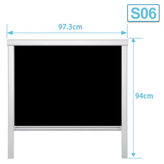 SWANEW Verdunkelungsrollo für Dachfenster Rollo, Verdunklungsrollo mit Bohren, Dachfensterrollo für Dachfenster F06/M06/M08/S06/S08/206