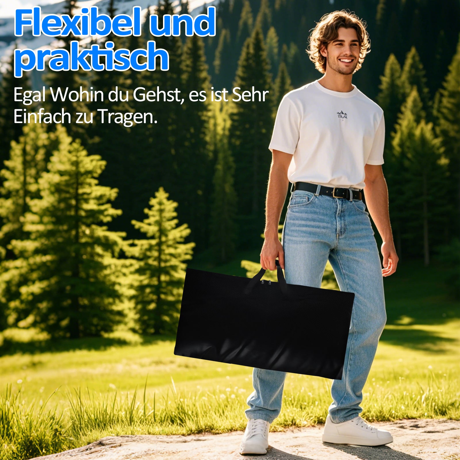 SWANEW Eisbad Eisbaden Tonne 80 cm, Faltbare Badewanne 390L,  Kältetherapie Set mit 5 Isolierschichten, Aufblasbare Eistonne-Set für Zuhause