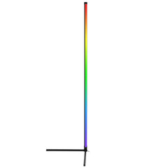 SWANEW LED Stehlampe, RGB Eckenlampe, 150 cm, dimmbar/farbeinstellbar, mit Fernbedienung, App-Steuerung, Musikmodus
