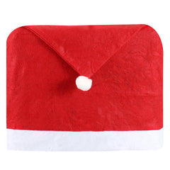 SWANEW 6/12er Set Weihnachten Stuhlhussen, Stuhlbezüge,  stuhlüberzug Stretch
