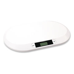 SWANEW Babywaage Flach Digitalwaage Stillwaage Tierwaage, fuer Neugeborene bis 20kg mit LCD-Display, Weiss (56cm x 35cm x 4.5cm)¡­