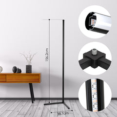 SWANEW LED Stehleuchte 7W Lichtsäule bunt Dimmbar RGB Stehlampe Eckleuchte Farbig