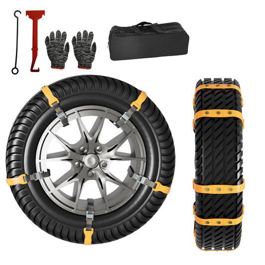 SWANEW 10x/20x Schneeketten Anfahrhilfe Auto Reifenketten Anti-Rutsch Kette