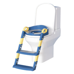 SWANEW Toilettentrainer Kinder, 3 in 1 Toilettensitz, mit Treppe Kissengriff WC Sitz