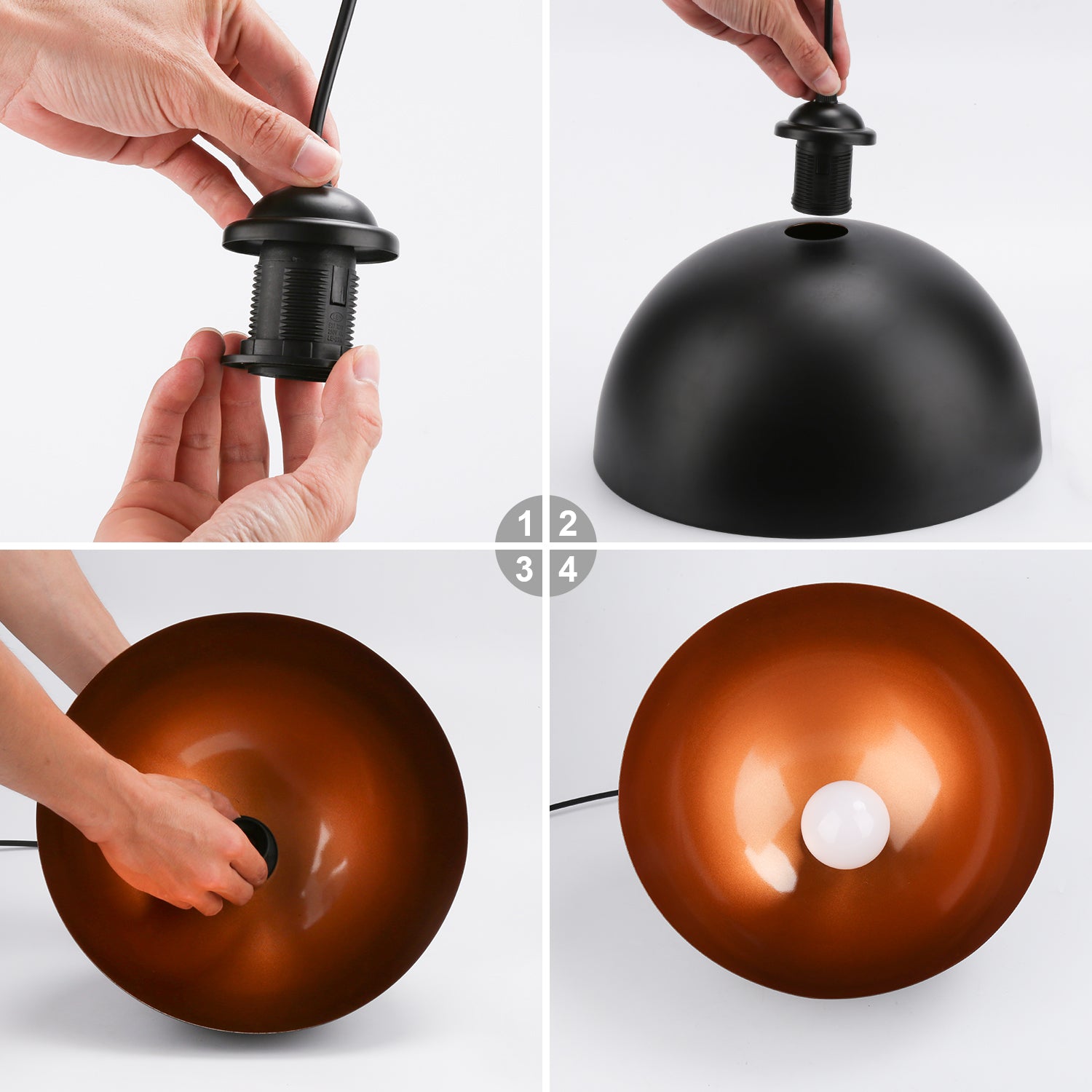 Retro Pendelleuchte