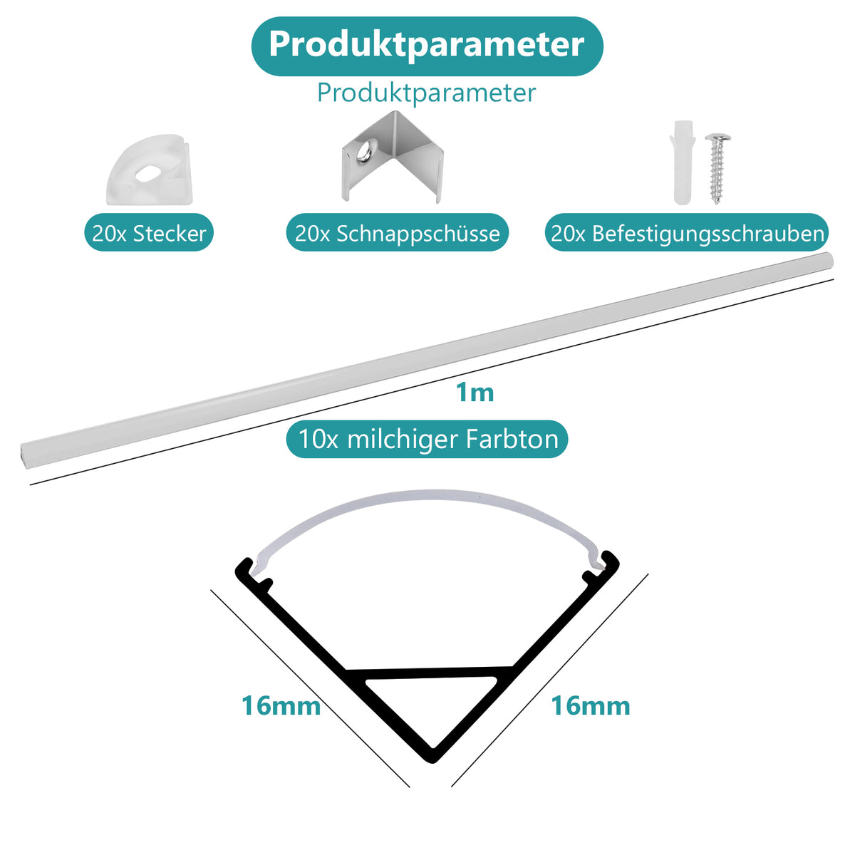 LED Aluminium Profil