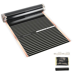 SWANEW Infrarot Heizfolie, Elektrische Fußbodenheizung, 220W/㎡