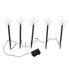 LED Garten Leuchtstäbe Stern