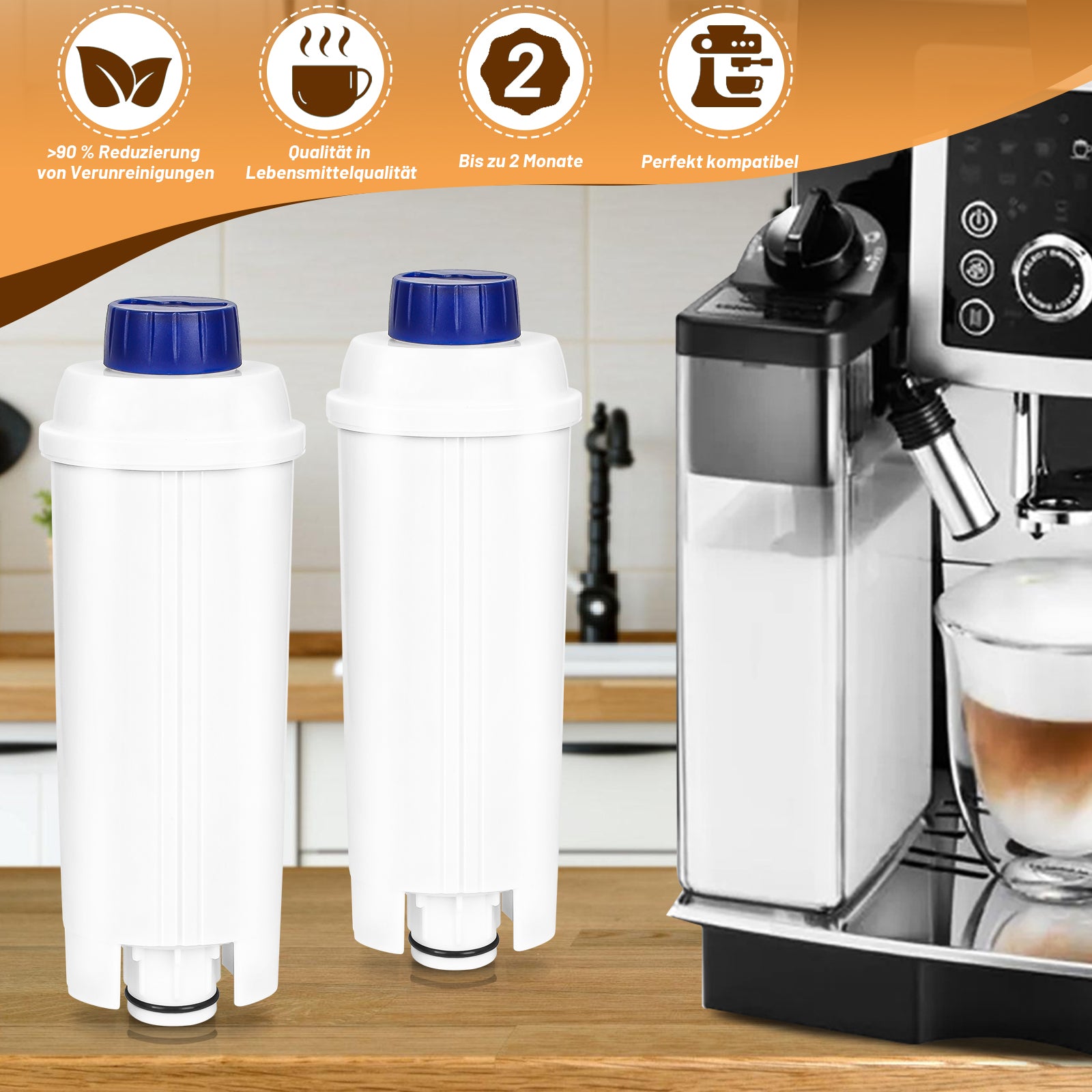 Wasserfilter für DeLonghi DLS C002