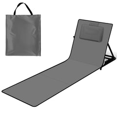 Strandmatte klappbar mit Rückenlehne