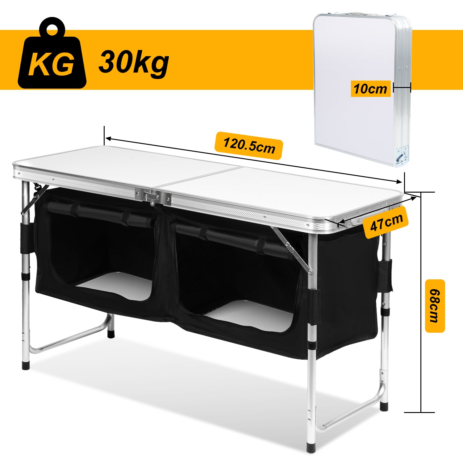 Campingküche höhenverstellbar