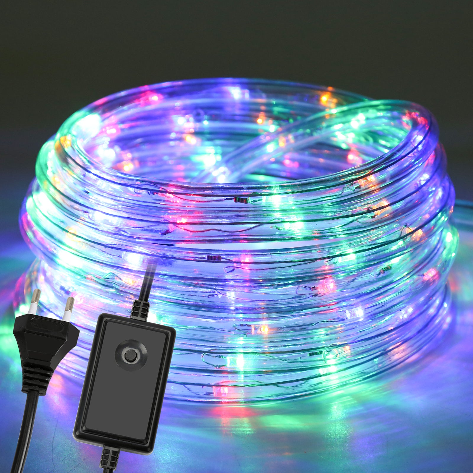 SWANEW Lichterschlauch Außen Lichtschlauch 8 Modi LED Schlauch mit Memory-Funktion, Timer, Strombetrieben Lichterkette Wasserdicht