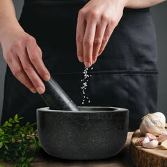 Granit Stampfwerkzeug Küchenutensilien Gewürzsauce Reacher