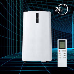 SWANEW WiFi 12000 BTU Mobile Klimaanlage 5in1 Klimagerät Räume Kompakt Kühlen Fernbedienung