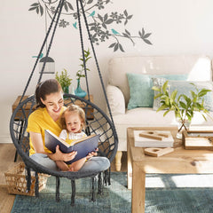 Indoor Sling Stuhl 150kg mit gepolstertem Wohnzimmer Sling Stuhl